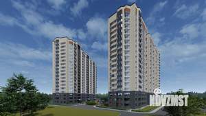 2-к квартира, строящийся дом, 72м2, 9/18 этаж