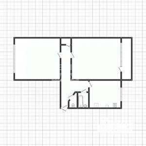 2-к квартира, вторичка, 48м2, 5/5 этаж