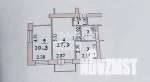 2-к квартира, вторичка, 38м2, 4/4 этаж