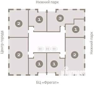 3-к квартира, вторичка, 96м2, 19/25 этаж