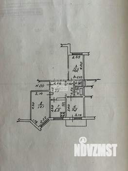 3-к квартира, вторичка, 63м2, 5/10 этаж