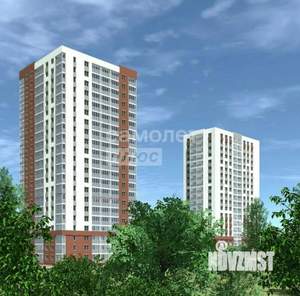3-к квартира, строящийся дом, 70м2, 2/19 этаж