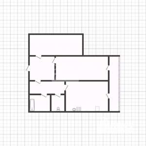 2-к квартира, вторичка, 51м2, 10/10 этаж