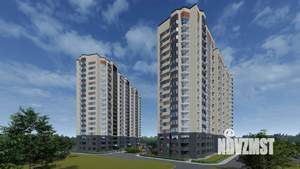 3-к квартира, строящийся дом, 82м2, 16/18 этаж