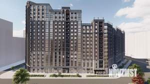 1-к квартира, строящийся дом, 40м2, 12/17 этаж