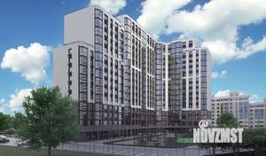 2-к квартира, строящийся дом, 65м2, 11/17 этаж