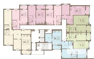 3-к квартира, сданный дом, 87м2, 16/18 этаж