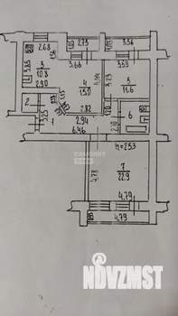 3-к квартира, вторичка, 88м2, 3/10 этаж