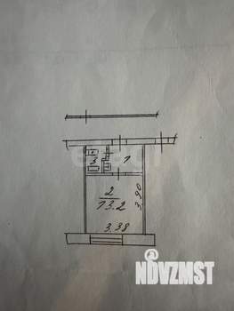 1-к квартира, вторичка, 19м2, 2/5 этаж
