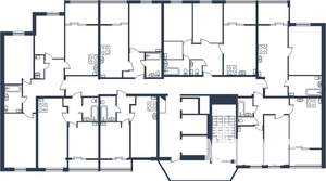 1-к квартира, вторичка, 54м2, 2/25 этаж