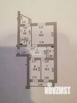 3-к квартира, вторичка, 83м2, 6/12 этаж