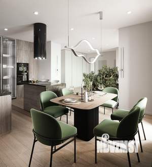 2-к квартира, строящийся дом, 69м2, 6/25 этаж