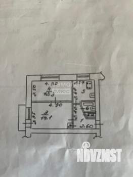 2-к квартира, вторичка, 41м2, 5/5 этаж