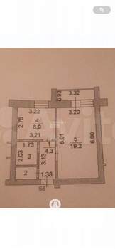 1-к квартира, вторичка, 38м2, 3/10 этаж