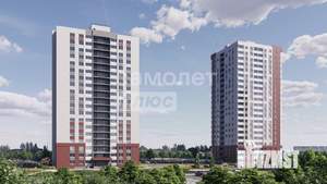 2-к квартира, вторичка, 54м2, 6/21 этаж