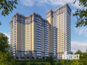 3-к квартира, строящийся дом, 67м2, 22/25 этаж
