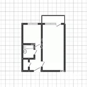 1-к квартира, вторичка, 30м2, 3/5 этаж