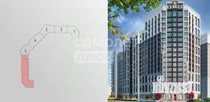 1-к квартира, вторичка, 36м2, 9/15 этаж