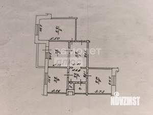 3-к квартира, вторичка, 68м2, 9/10 этаж