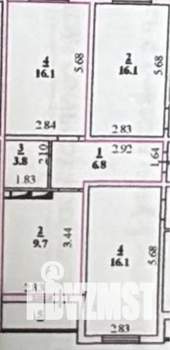 1-к квартира, вторичка, 40м2, 12/18 этаж