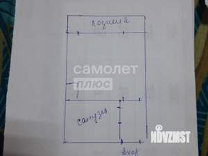 Студия квартира, вторичка, 26м2, 13/15 этаж