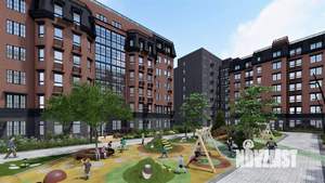 2-к квартира, строящийся дом, 66м2, 4/8 этаж