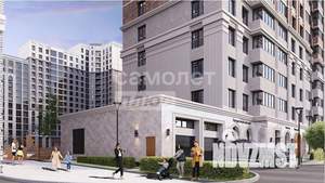 2-к квартира, строящийся дом, 51м2, 8/12 этаж