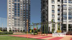 1-к квартира, строящийся дом, 38м2, 14/25 этаж