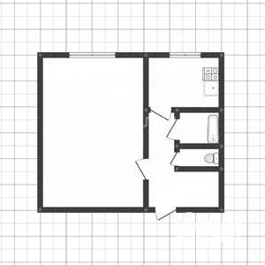 1-к квартира, вторичка, 37м2, 11/12 этаж
