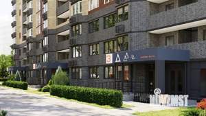 1-к квартира, строящийся дом, 38м2, 1/18 этаж