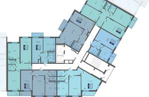 1-к квартира, вторичка, 42м2, 15/19 этаж