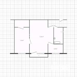 2-к квартира, вторичка, 42м2, 2/5 этаж