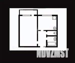 1-к квартира, вторичка, 35м2, 4/9 этаж