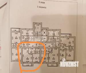 1-к квартира, вторичка, 44м2, 3/10 этаж