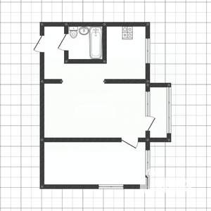 2-к квартира, вторичка, 42м2, 5/5 этаж