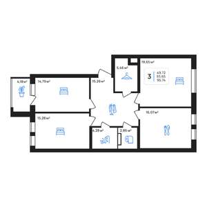 Фото квартиры на продажу (1)