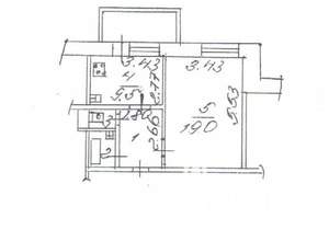 1-к квартира, вторичка, 36м2, 6/10 этаж
