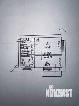 2-к квартира, вторичка, 40м2, 2/5 этаж