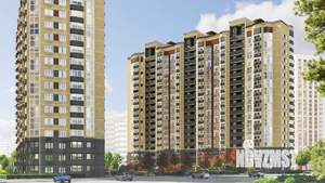 2-к квартира, строящийся дом, 62м2, 9/18 этаж