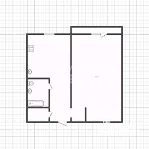 1-к квартира, вторичка, 36м2, 5/8 этаж