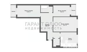 3-к квартира, вторичка, 86м2, 10/10 этаж