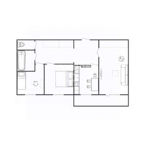 3-к квартира, вторичка, 65м2, 3/9 этаж