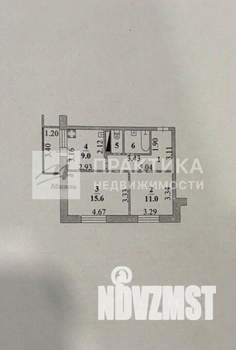 2-к квартира, вторичка, 50м2, 12/16 этаж