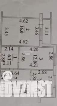 2-к квартира, вторичка, 51м2, 4/10 этаж