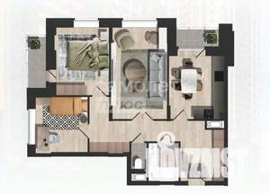 3-к квартира, вторичка, 77м2, 12/19 этаж