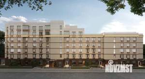 1-к квартира, строящийся дом, 44м2, 6/7 этаж