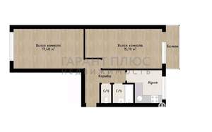 2-к квартира, вторичка, 47м2, 3/5 этаж
