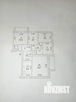 5-к квартира, вторичка, 84м2, 4/5 этаж