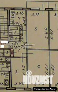 4-к квартира, вторичка, 61м2, 5/5 этаж