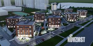 2-к квартира, строящийся дом, 61м2, 5/5 этаж